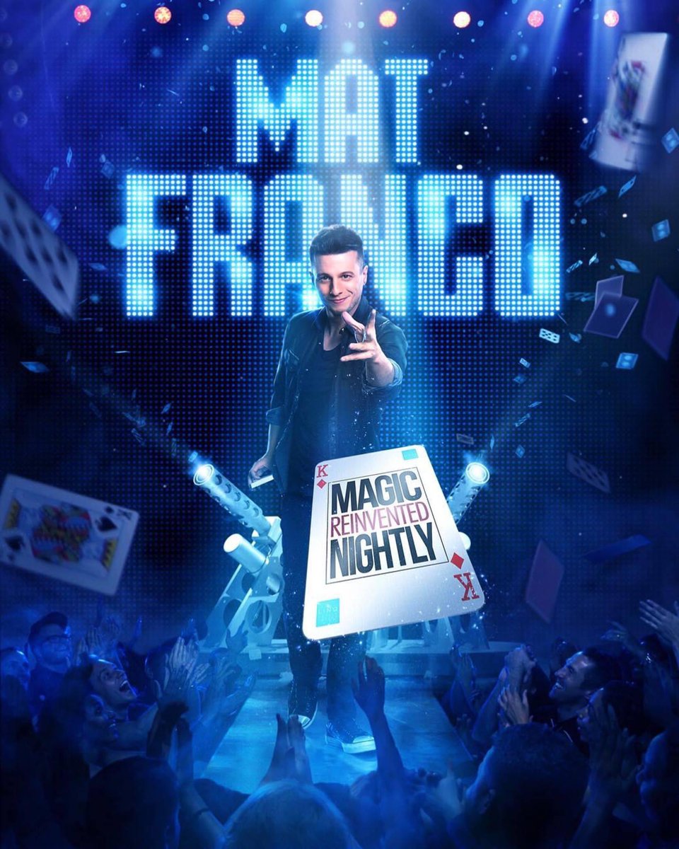 matfranco's tweet photo. All 2022 dates now on sale… Hope to see you at the show!! https://t.co/BjBNB2V1w0 #vegas #magicreinvented https://t.co/tShjZODWty
