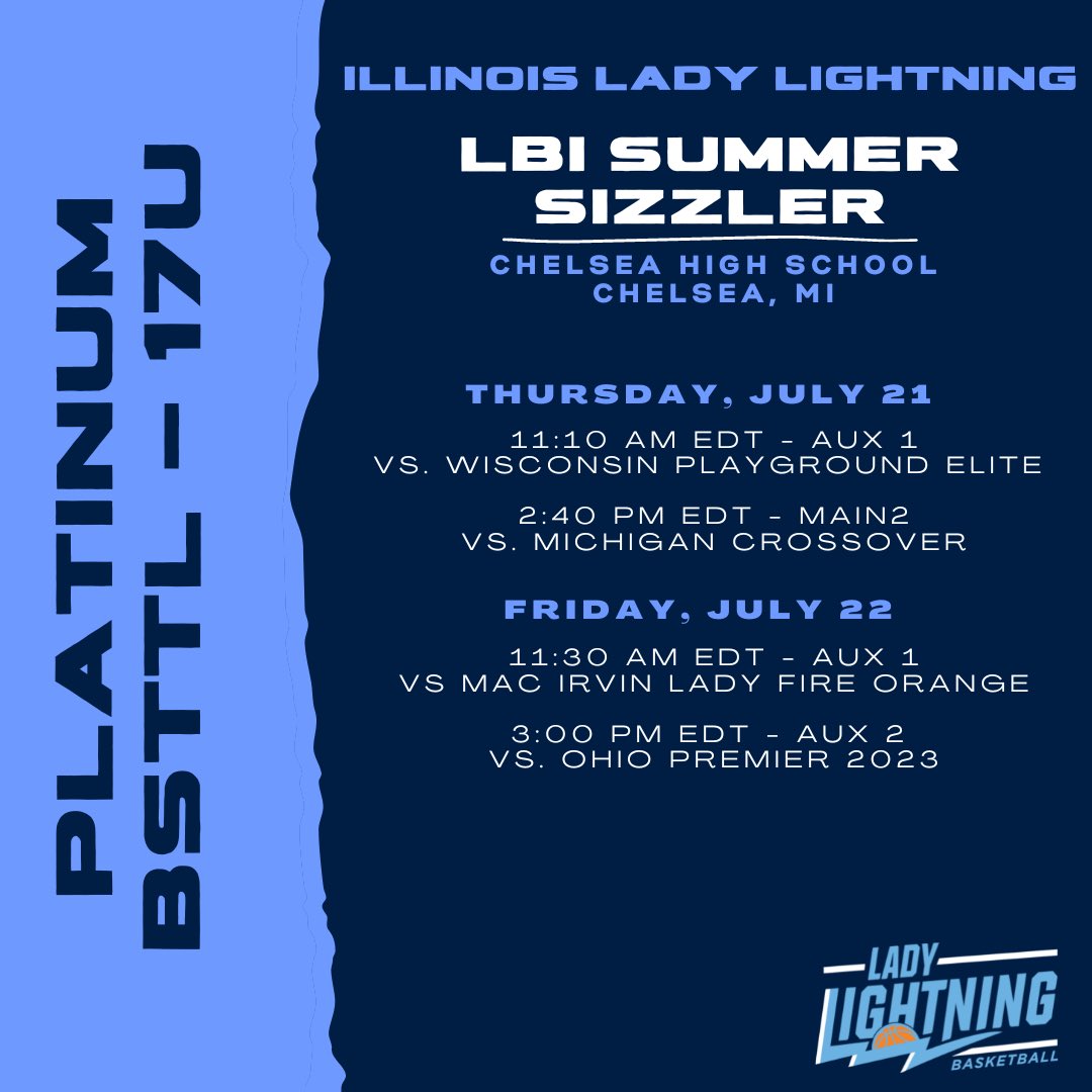 U17 BSTTL Platinum! #ladylightning