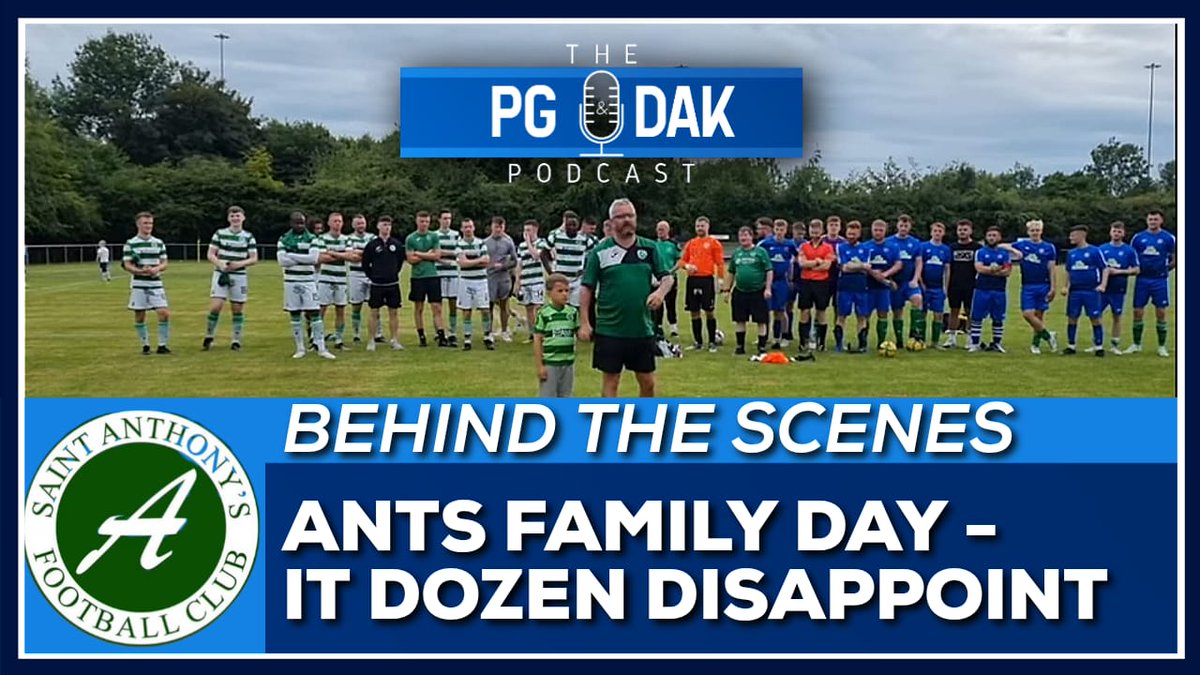⚽🎙️ VLOG 🎙️⚽

WE ARE LIVE!!!

Check out <a href="/SaintAnthonysFC/">Saint Anthony's FC</a> family fun day from Saturday as they take on <a href="/Stanley_TownFC/">Stanley Town FC</a> 

A great day was had by all and this has Goals! Goals! Goals!

youtu.be/UDPLwSPIOvo