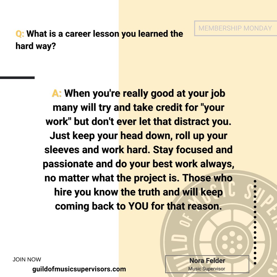 guildofmusic's tweet image. 1/2

Music supervisor and GMS member Nora Felder is this week's #GMSMembershipMonday feature! We've been looking forward to celebrating @norafelder's @TheEmmys"Outstanding Music Supervision" nomination for her work on @netflix @Stranger_Things  - "Chapter Four: Dear Billy"!👏