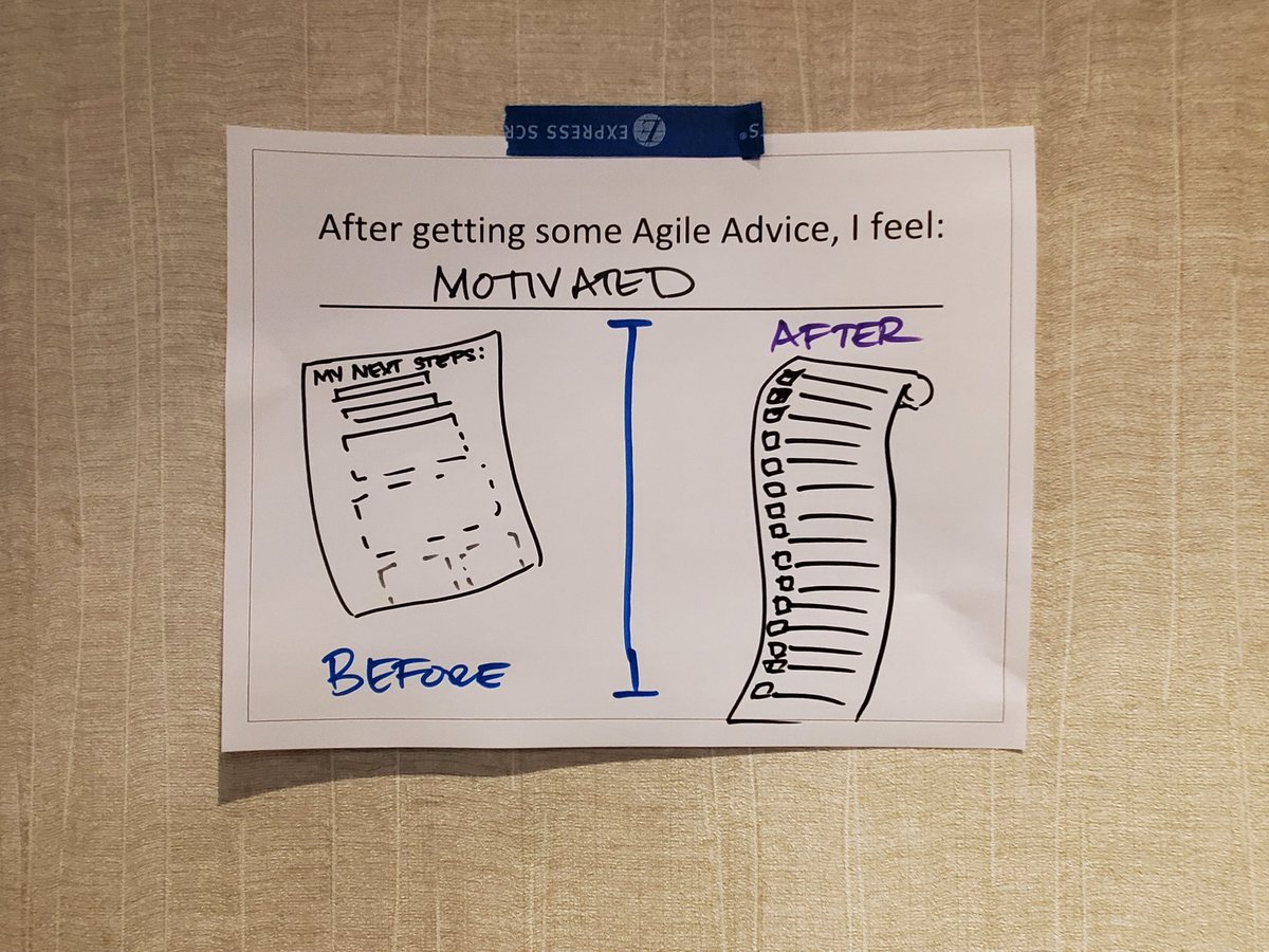 RealChrisLi's tweet image. Another happy customer at #AgileAdvice! Come on by to secure a time slot to chat with an advisor! @AgileAlliance