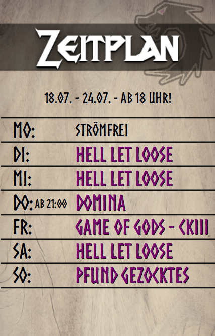 Glaro_DRA's tweet photo. HLL Update Woche❤
Außerdem wieder #GameofGods!
Diesmal gibt's:
@hell_let_loose, @DominaGame, #CK3 Multiplayer und #PfundGezocktes!
Wir sehen uns online🐲
https://t.co/2kFRZAqZWX
#twitchDE #streaming #twitch #gaming https://t.co/64LvUggSGP