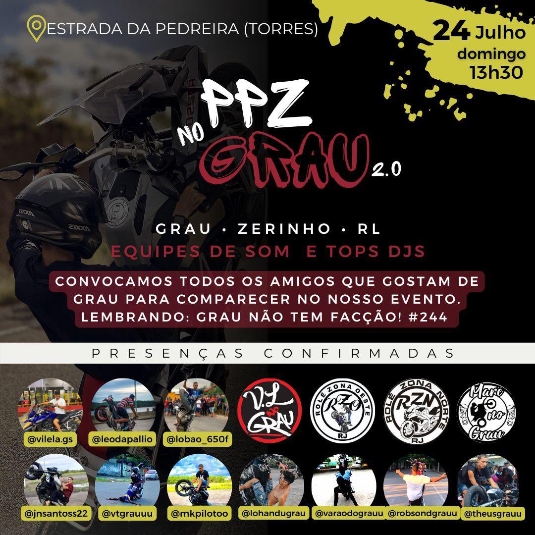 Dia 24 Para paz no GRAÚ, Evento que vai parar a ZONA NORTE, então brota e convoca, #244NãoÉCrime🥳🥳🚀🔥