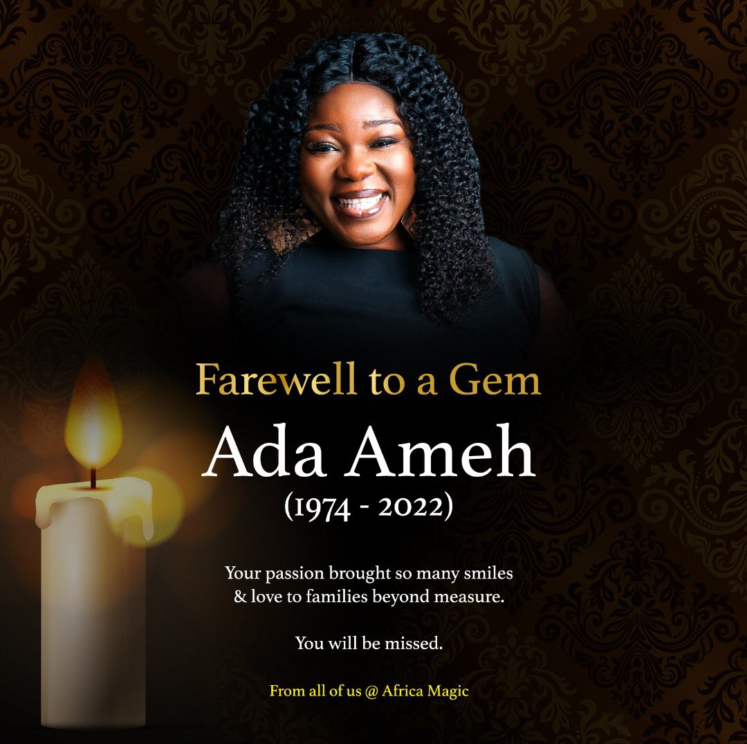africamagictv's tweet photo. A true gem.✨
You will be missed.🕊 https://t.co/5ZxA0hRM8i