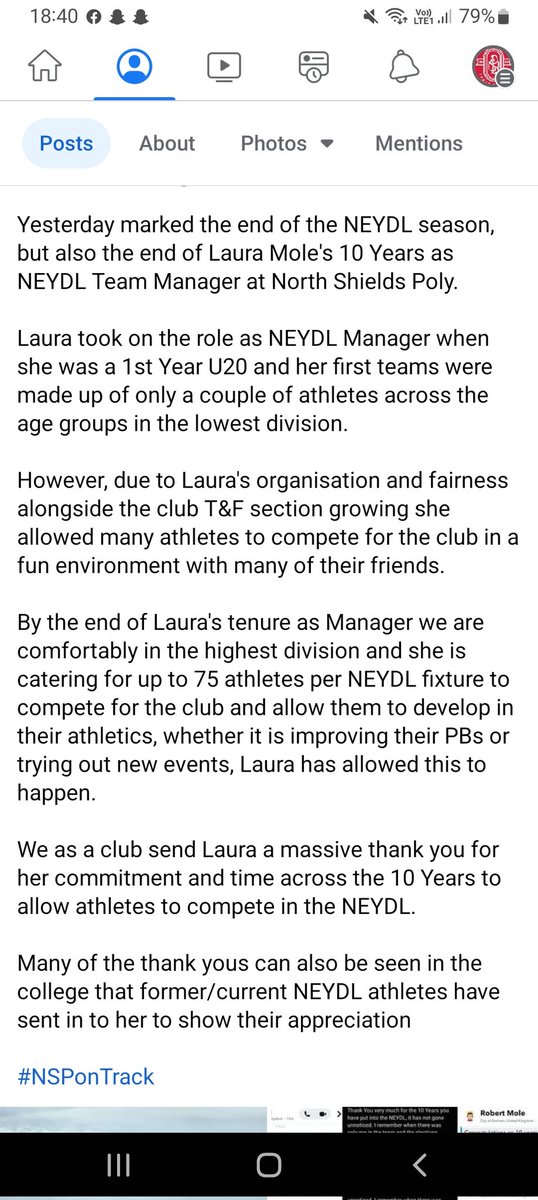 Track & Field - North Shields Poly tweet media