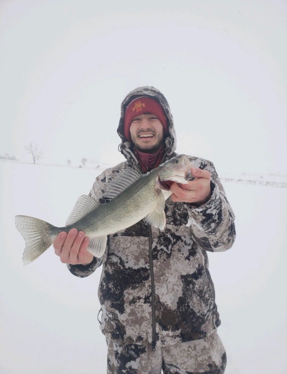ding_outdoors's tweet photo. This weeks #MeetTheMemberMonday features the fastest member of the DING crew, Gage Clay! Gage’s favorite fish to catch is walleye, and as you can see in the picture, he’s pretty good at it too! Don’t forget to follow us on our Instagram (@dingfishing). #DING https://t.co/cFPeu858x6