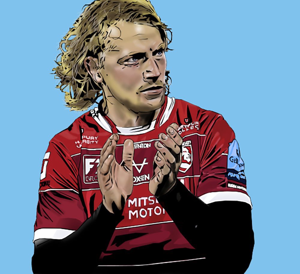 Shane Monahan (@themainmanmono) on Twitter photo Hi everyone my <a href="/gloucesterrugby/">Gloucester Rugby 🍒</a> <a href="/Billy_12trees/">Billy Twelvetrees</a> #portrait will be available soon for pre order.
I need to decide on print numbers so if you are interested in claiming yours please let me know here or send me a DM #rugby #art #Gloucester Hi everyone my <a href="/gloucesterrugby/">Gloucester Rugby 🍒</a> <a href="/Billy_12trees/">Billy Twelvetrees</a> #portrait will be available soon for pre order.
I need to decide on print numbers so if you are interested in claiming yours please let me know here or send me a DM #rugby #art #Gloucester