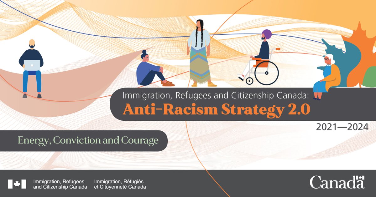 We've released our Anti-Racism Strategy 2.0, which brings into focus a departmental action plan for the next two years and identifies measurable anti-racism goals, key stakeholders, and governance and accountability structures: canada.ca/en/immigration…