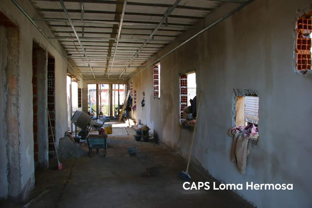 Obras que avanzan en la ciudad: Centro de Acopio para Productores, Centro de Desarrollo Infantil y CAPS de Barrio Loma Hermosa