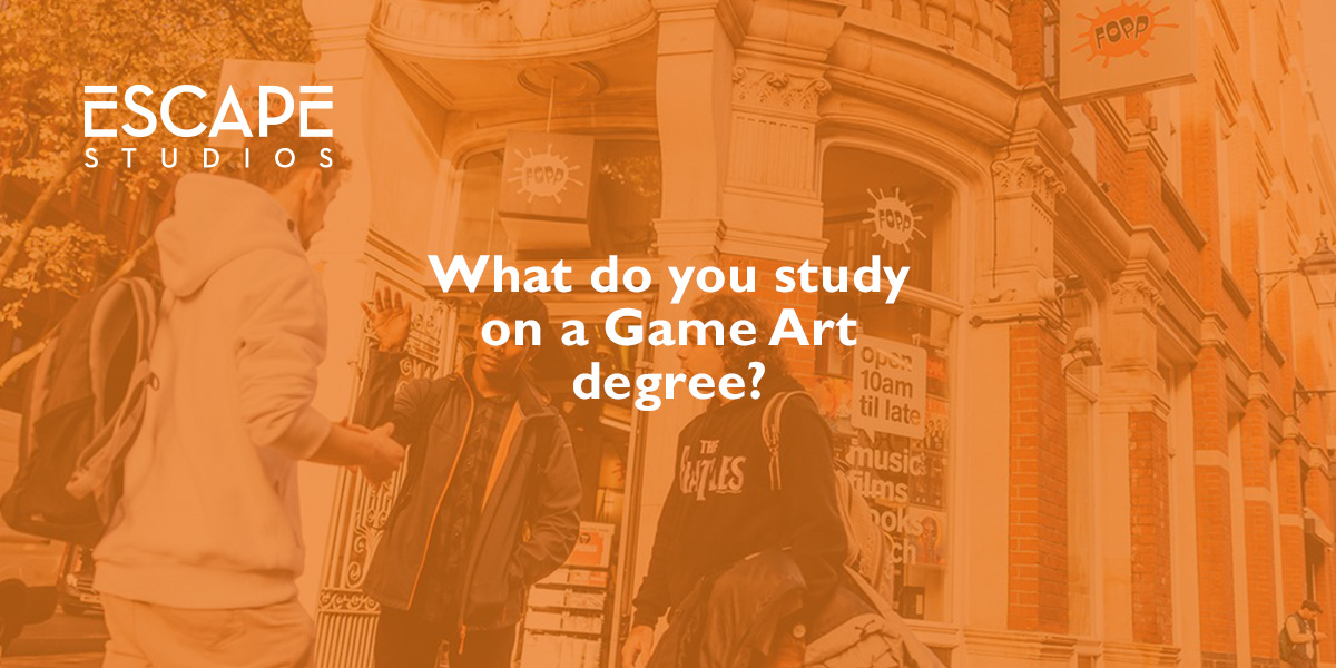Escape_Studios's tweet photo. Wondering what you study for a Game Art degree?
The next blog in our series shares third year student Hamida's experience studying a games degree, and some of her favourite modules.
Read here 👉 https://t.co/CapQGycYmT
#CreativeDegrees #GameArt #StudentExperience https://t.co/zTEQAJiOtM