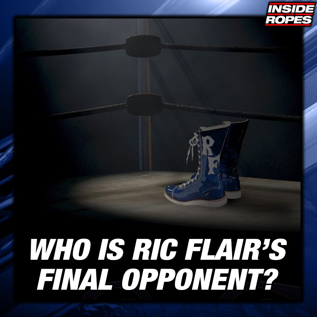 ITRWrestling_'s tweet photo. Ric Flair has announced the final opponent of his career will be revealed TONIGHT! Who do you think it will be? https://t.co/IyDU0HsDTm