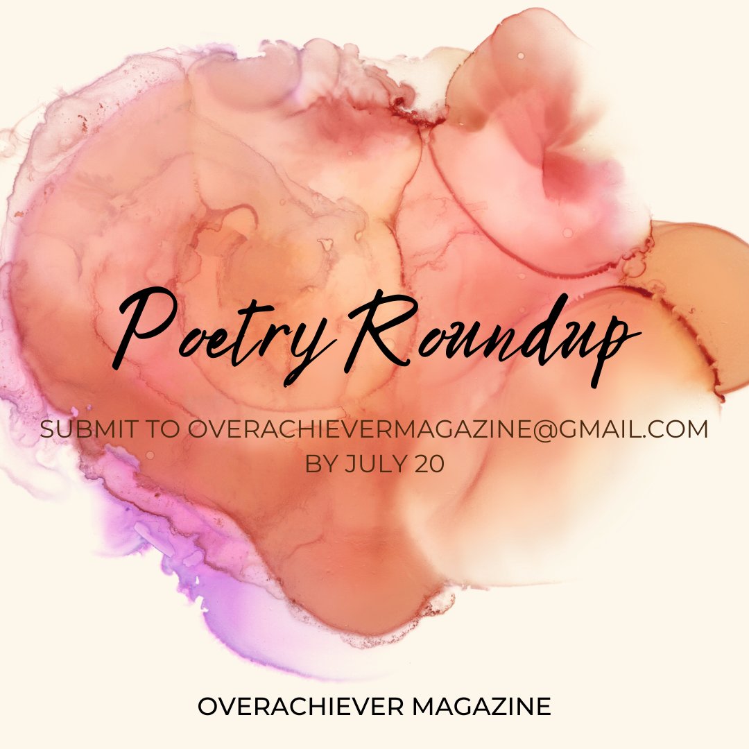 OverachieverM's tweet photo. AAPI women and enby artists! Send us your poetry for the Reproductive Justice Issue!

Submit to overachievermagazine@gmail.com by July 20! We cannot accept submissions past this date and invite you to submit for a future issue. Please dm us if you have any questions! https://t.co/GmH0oORSuz