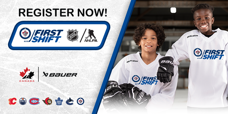 Want your child to try hockey in an accessible, affordable, safe and fun way? 

For children aged 6-10, receive six on-ice sessions and full Bauer equipment for only $229. 

To begin your hockey journey, visit firstshift.ca.
