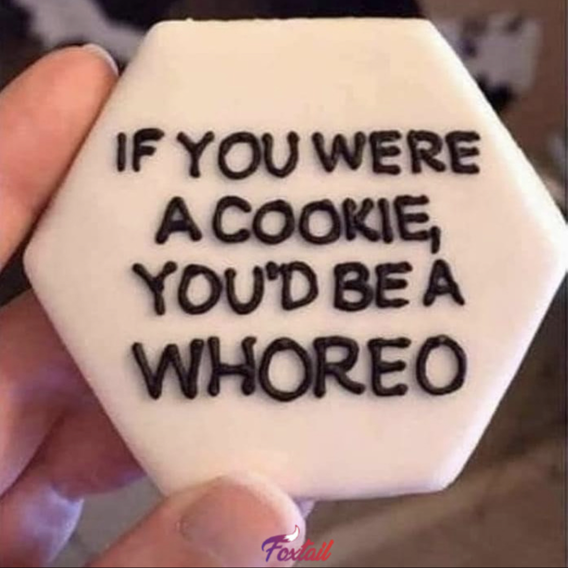 FoxtailApp's tweet image. Tag ur favorite whoreo 🍪

#funny #funnymeme #sexymeme #lol #oreo #fyp #relatable #adulting #foxtail #humor