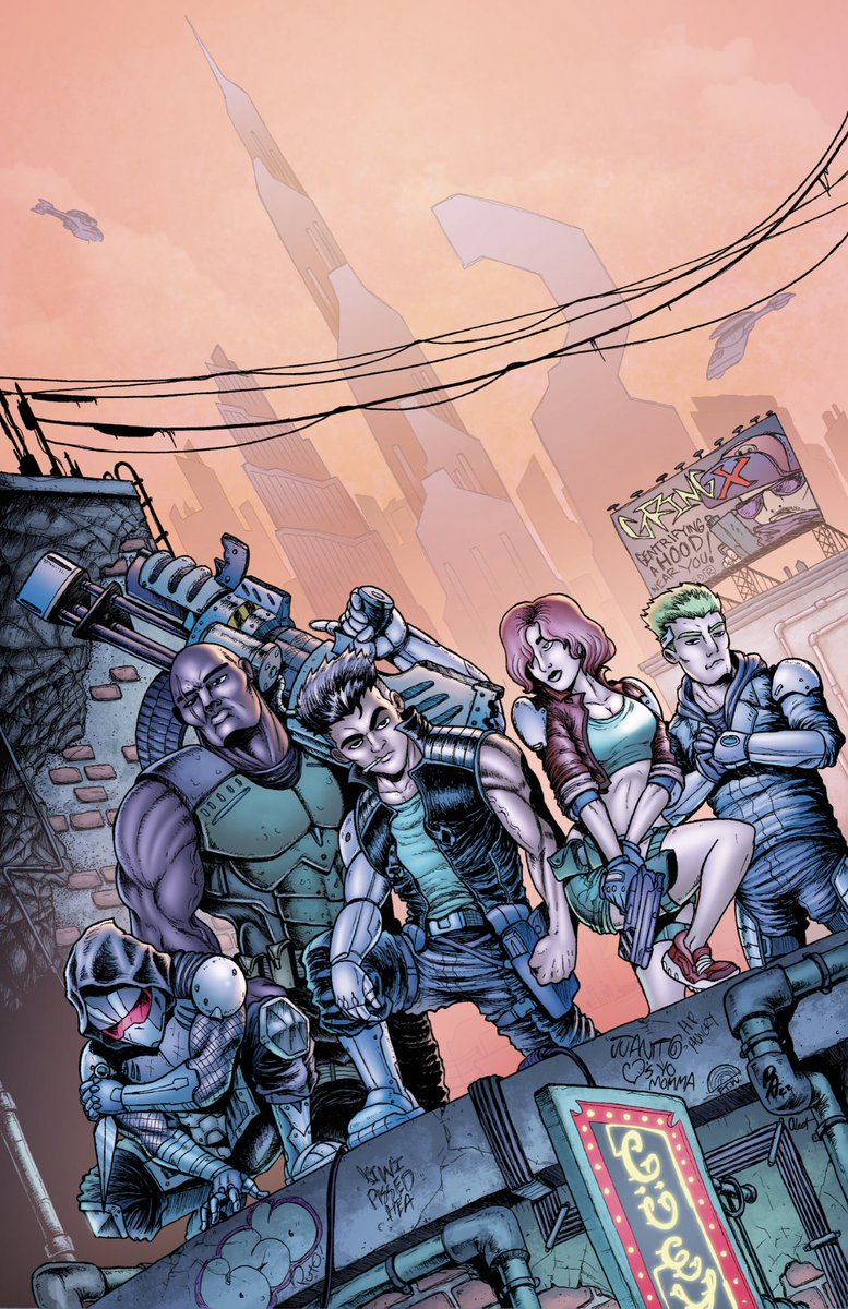 BlackRoseComix's tweet photo. Back CEREBRUM Vol 1. 🔥🔥🔥 60 pages of high octane Cyberpunk violence !!! 

https://t.co/FdrO71w2QF https://t.co/TA1eRd6NpS