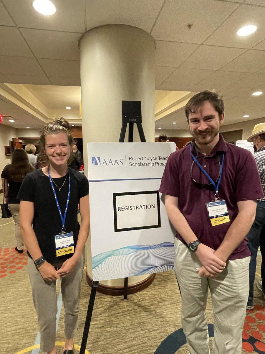 Clarkson Noyce scholars at the 2022 Noyce Summit! #noyce2022 #dc #clarkson #nsf #aaas
