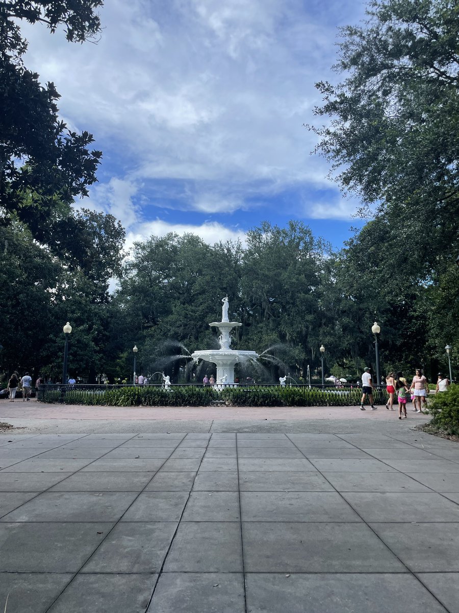 Walk around #Savannah Georgia this morning before our flight back to #Denver! We’ve been on #summervacation for 16 days, visiting 3 states and we are ready to be home!