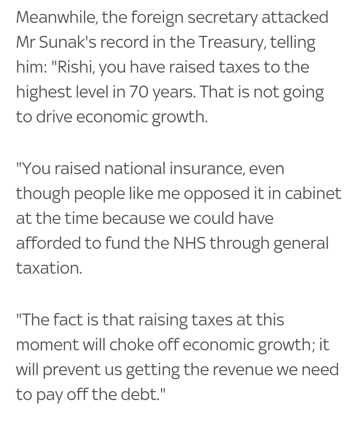 socialliberal1's tweet photo. I genuinely don't think Liz Truss has a clue about economics; or a clue about anything, to be fair. Given that the PM will get to have the final say over major financial decisions it is a little worrying. https://t.co/uOfYjsTxEZ