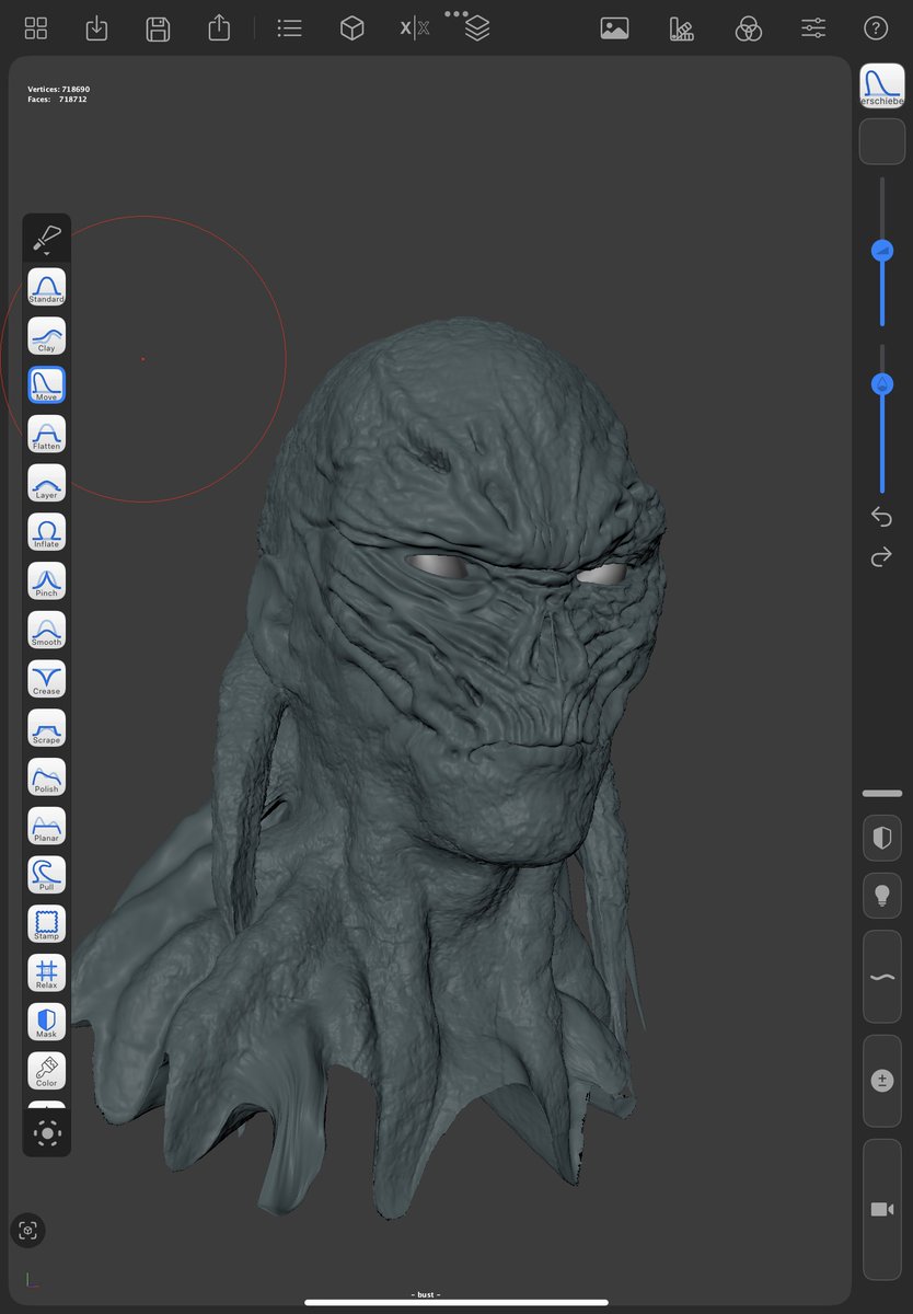 stitch93artwork's tweet photo. sculpting #VECNA 3d #nft 
#forger #NFTs #NFTCommunity #nftcollectors #NFTNYC #StrangerThings #sculpture #fanart https://t.co/S729zRgdot