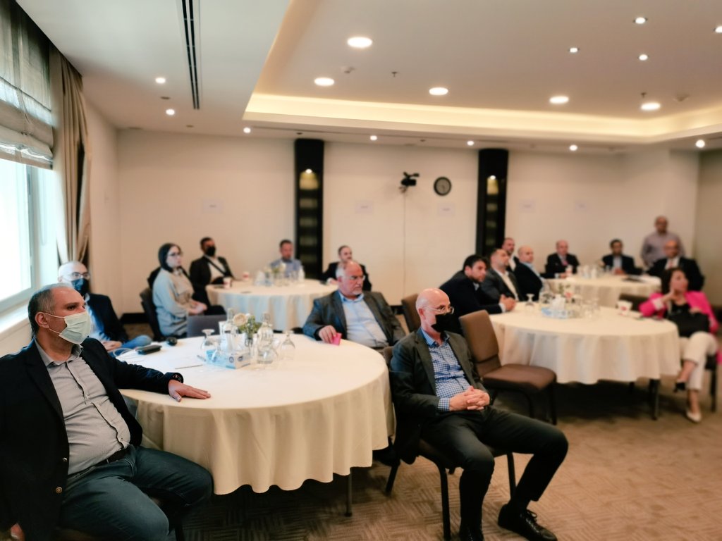 intajICTJO's tweet photo. #جمعية_انتاج تعقد اجتماع #الهيئة_العامة العادي بحضور النصاب القانوني من أعضاء الجمعية
#intaj #OrdinaryAsemblyMeeting
#TechAID #SHETECHS #JOITED #IPreach #MENAICT22 #StartupsJo https://t.co/oUxZCLLxtP