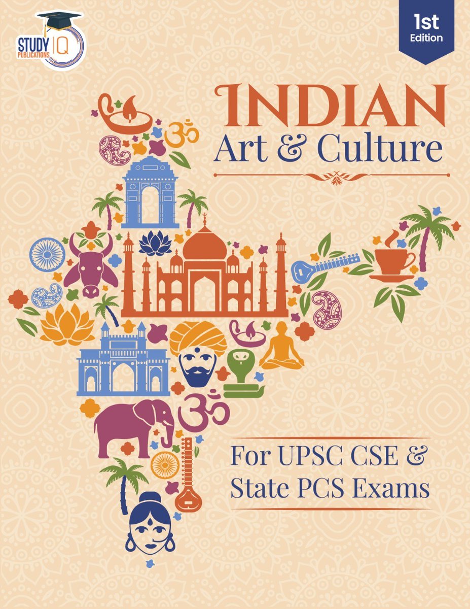 DrGauravGarg4's tweet photo. BIG NEWS 
StudyIQ announces the launch of the book on Indian Art and Culture for #UPSC and #StatePCS. 

Pre-Order Now : https://t.co/Bof6FnKQ9Y https://t.co/gf0ZozonP5