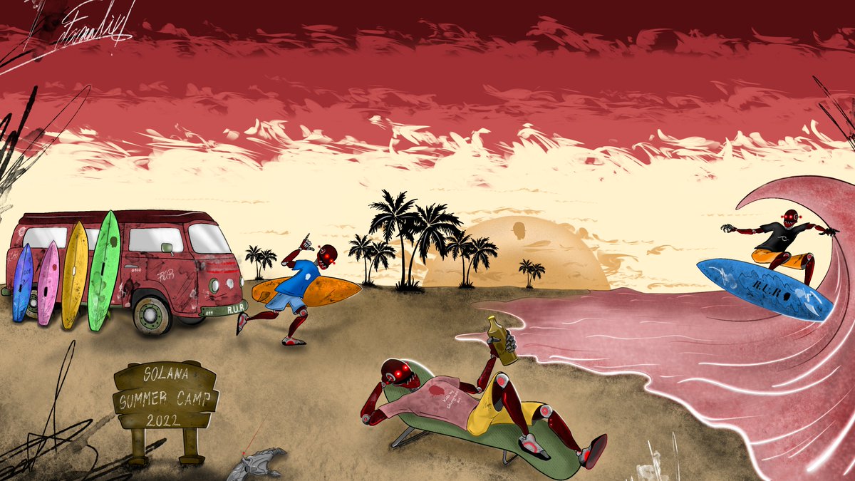 Robots are coming...

RT, Like and Follow us for WL

#SolanaNFTs #NFTCommmunity #SolanaNFT