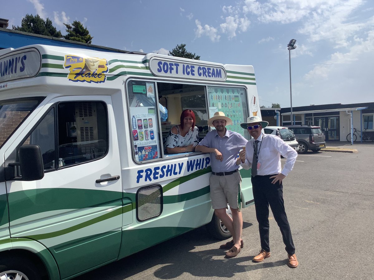 A great way to end a hot school day at #BHTP. Years 1,2 and 6 had an ice cream each, originally planned to end our seaside topics and a little SATs celebration, but it seems we couldn’t have planned it for a better day in the end! <a href="/madeley_ryan/">Ryan Madeley</a> <a href="/TransformTrust/">Timothée-Denis Collet🎻</a>