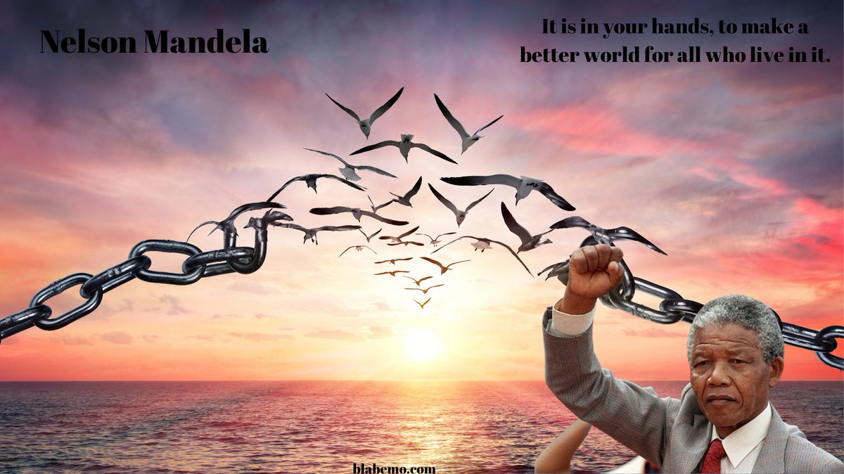 There are very few people that are easily recognisable for their dedication to humanity... here's to you, Madiba. Happy Nelson Mandela Day!
#nelsonmandela #southafrica #nelsonmandelaquotes #mandeladay #love #africa #madiba #blacklivesmatter #apartheid #freedom