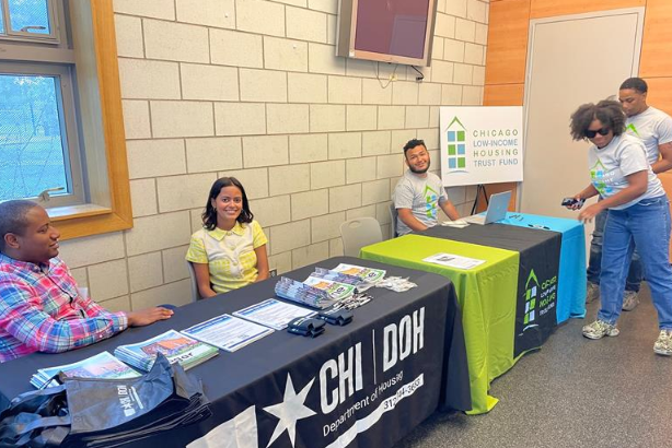 clihtf's tweet photo. CLIHTF partnered with All Chicago, Flexible Housing Pool & @ChicagoDOH for a Northside landlord engagement informational session at Haas Park. We had a successful event and look forward to continuing to provide affordable housing to residents all over Chicago. #CLIHTF #landlords https://t.co/jwCx6ZtHCQ