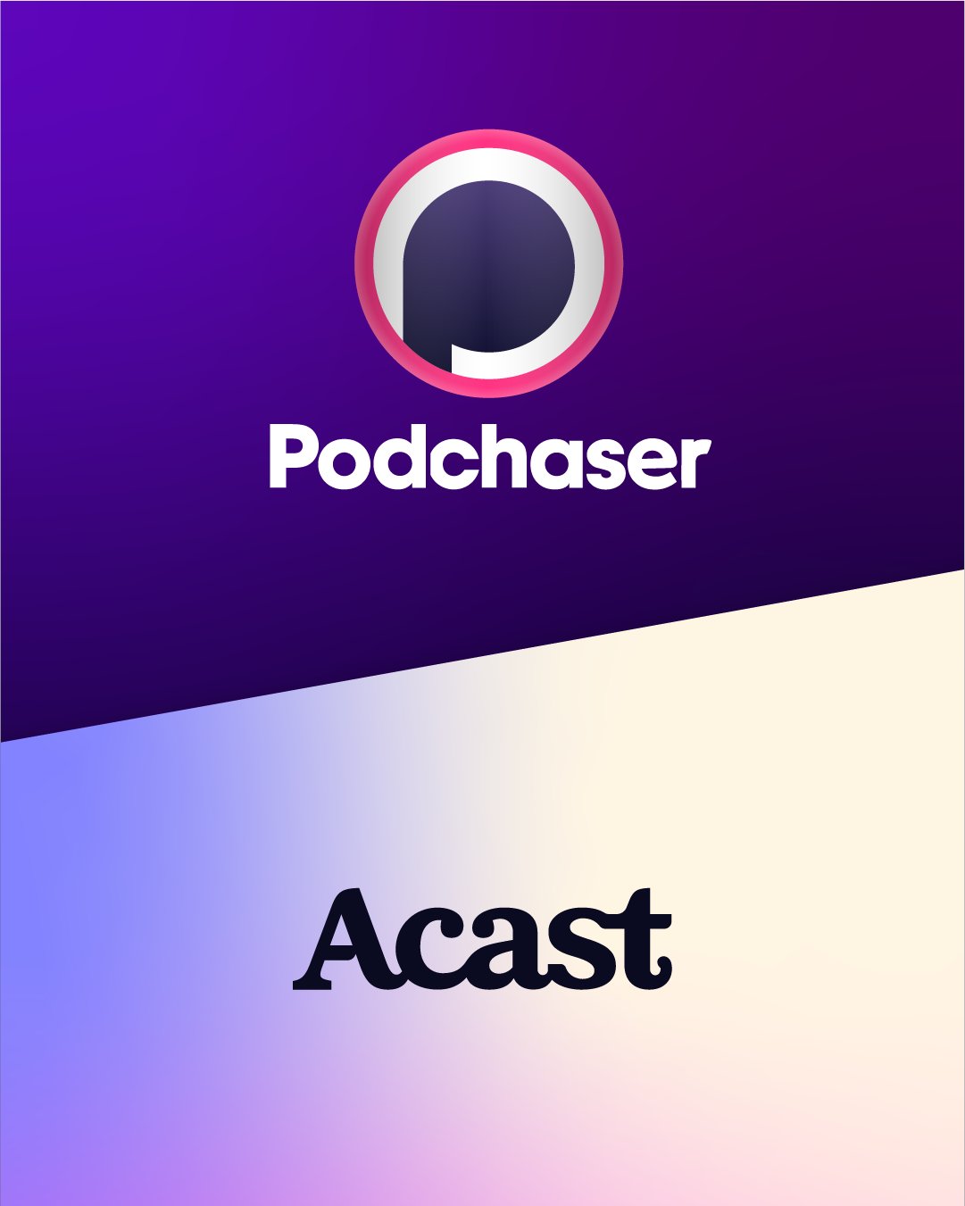 Acast on Twitter: "Big day for us, and for podcasting: we're acquiring  @podchaser to supercharge and improve podcast discoverability and data for  all. Let's go. Thread: https://t.co/GZ5aQS7tql" / Twitter