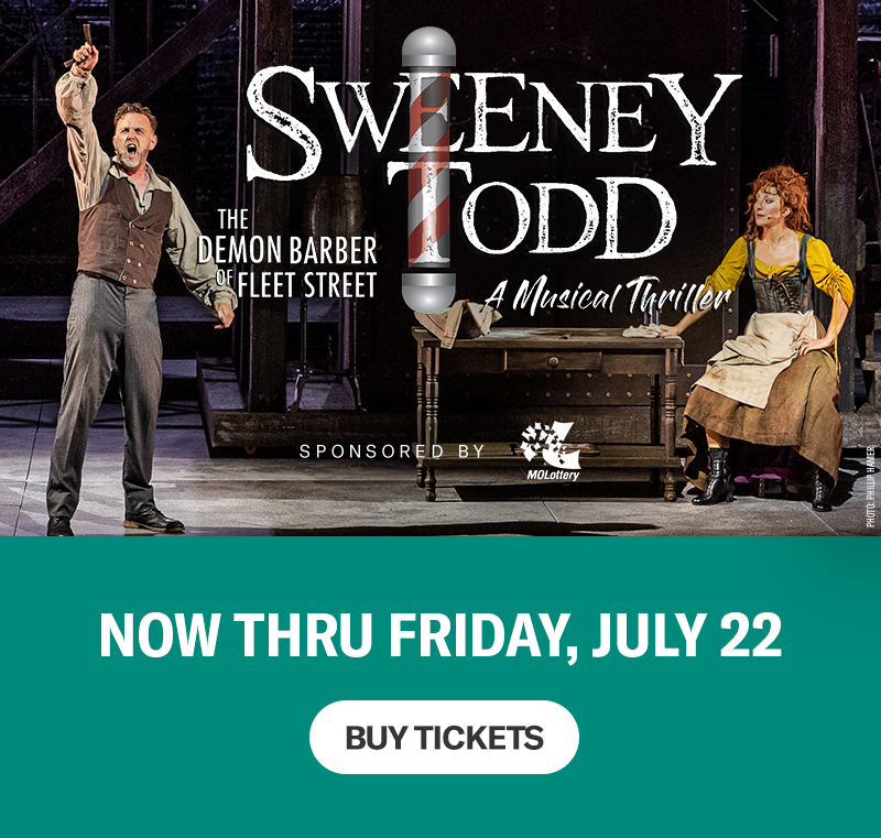 Deliciously dark, splendidly staged with a stunning cast, makes Sweeney Todd, Sondheim's musical thriller a @Muny triumph.