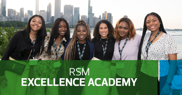 RSM’s first group of college students just completed the inaugural session of the <a href="/RSMUSLLP/">RSM US LLP</a> Excellence Academy! #Inclusion #BeYouAtRSM Learn more: rsm.buzz/3yOcAJh