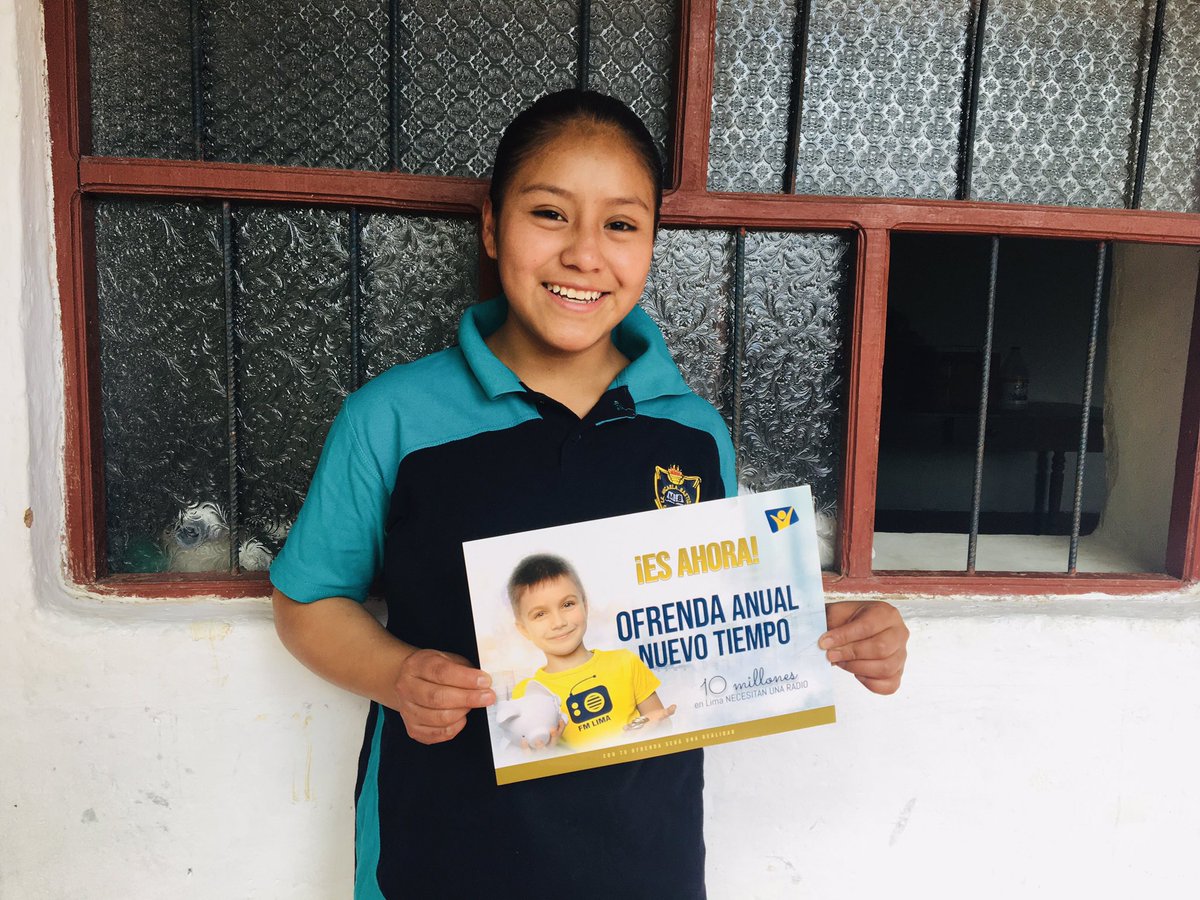 Un sueño que abrazamos para Lima, tener una Radio FM, con la programación de Radio Nuevo Tiempo Perú “La Voz de la Esperanza” #NuevoTiempoPeru