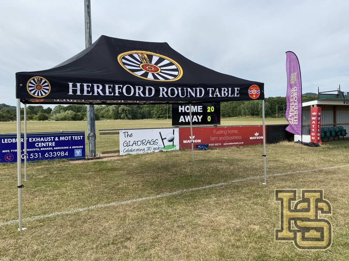 Hereford Stampede (@fordstampede) on Twitter photo A massive THANK YOU to <a href="/HerefordTable/">Hereford Round Table</a> for supplying their lovely gazebo for yesterdays game. It was exactly what we needed to provide some shade on our side line. I'm sure we will be able to return the favour by bringing a BIG Stampede presence to Rock The Barn later this month! A massive THANK YOU to <a href="/HerefordTable/">Hereford Round Table</a> for supplying their lovely gazebo for yesterdays game. It was exactly what we needed to provide some shade on our side line. I'm sure we will be able to return the favour by bringing a BIG Stampede presence to Rock The Barn later this month!