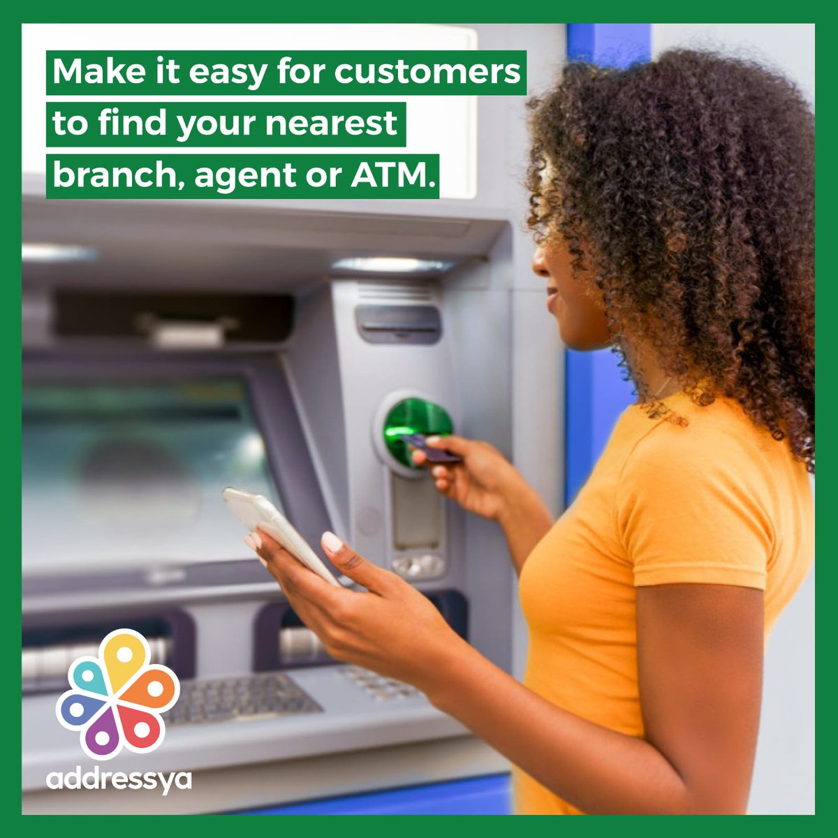 Intergrate the Addressya branch locator and make it easier for customers and guests to find your location.

#kigali #rwanda #addressing #uganda #kampala #southafrica #johannesburg #ecommerce #banks #insurrance #NGO #banking #locating