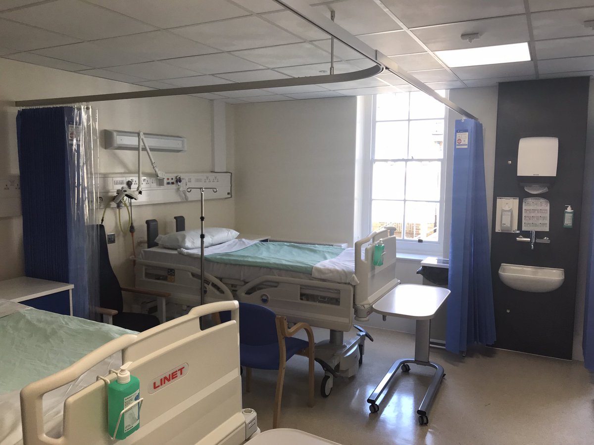 Look at what the team can turn a packed store room into, a fantastic new Clinical Trials Unit.  The first in Kent!