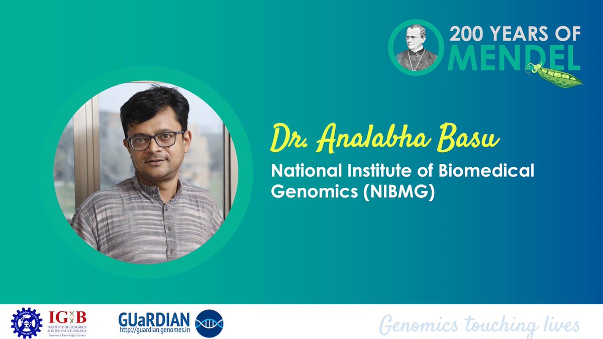 vinodscaria's tweet photo. In our series of interviews commemorating 200th birth anniversary of Gregor Mendel, today we have Dr. Analabha Basu from NIBMG @FollowDbtNibmg discussing with @mercy_rophina
👉https://t.co/6LMpRLUHgX
#200yearsofMendel https://t.co/EhMzKvIpzz