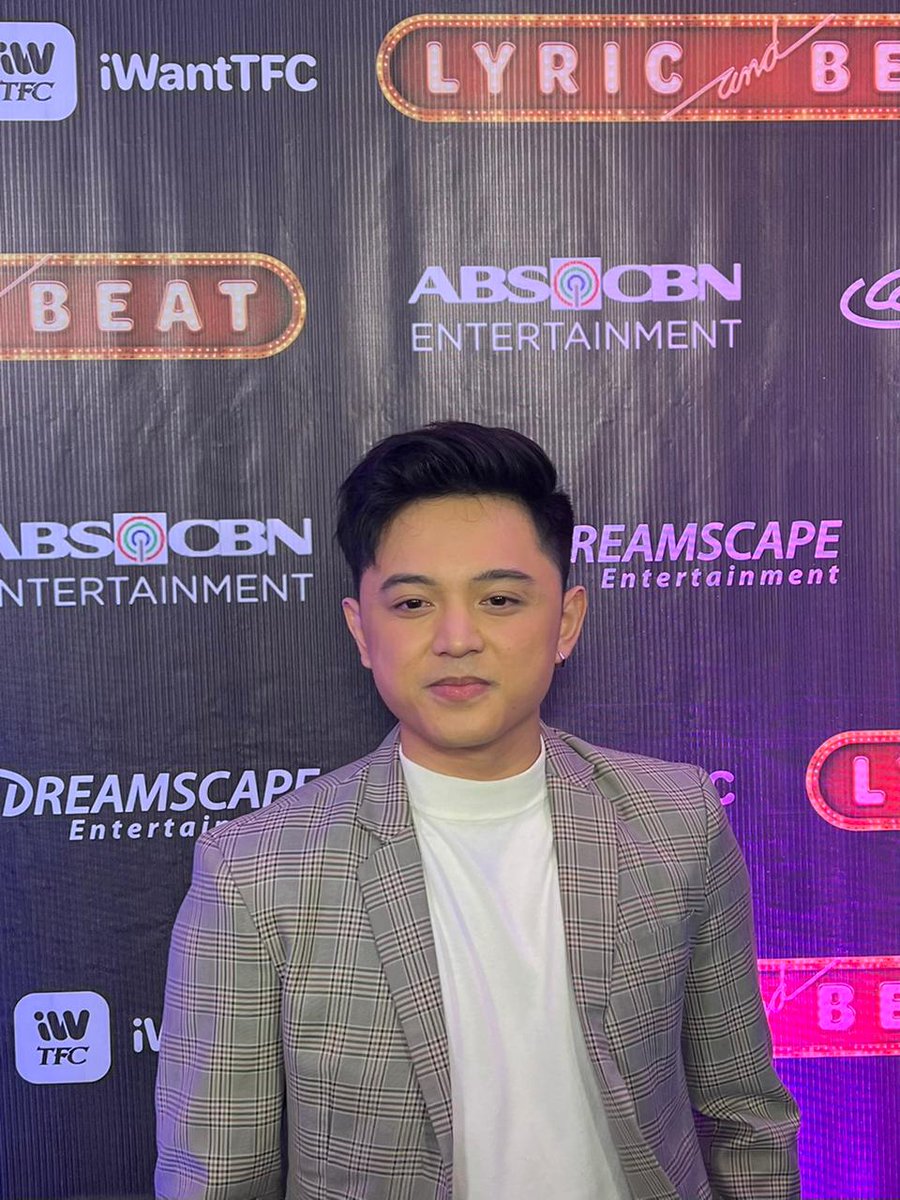 KapamilyaTFC's tweet photo. Jeremy G and Angela Ken on the red carpet for the premiere of their new series, Lyric and Beat 😍 Streaming really soon this August on @iwanttfc https://t.co/yef0qu6Y81