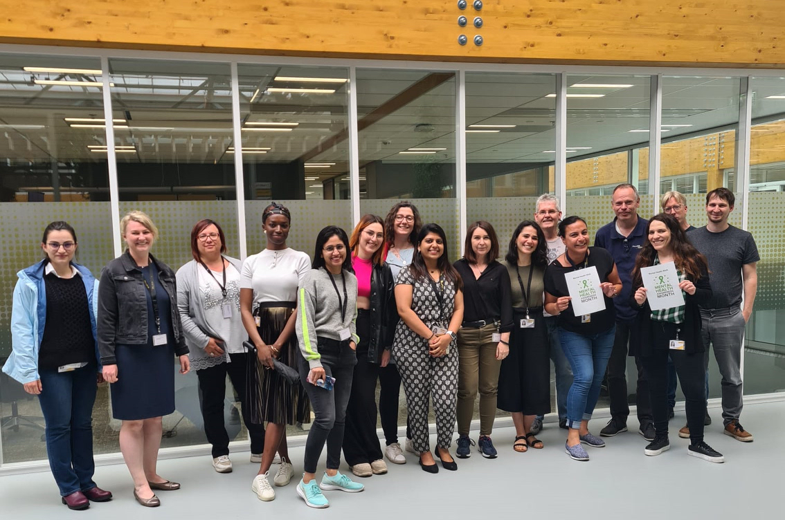 FlukeCorp's tweet image. 🌿 Mental health walks at Fluke

With the support of amazing volunteers, our EMEA team had a lunch walk around the @Brainport Industry Campus. Have you taken a break from work today?  

Explore our current career opportunities: bit.ly/3OaHa5k

#foryouforusforgrowth