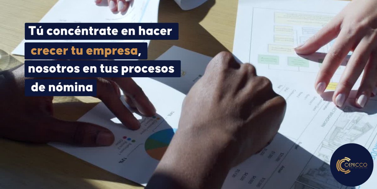 💹Dale prioridad al 𝗰𝗿𝗲𝗰𝗶𝗺𝗶𝗲𝗻𝘁𝗼 𝗱𝗲 𝘁𝘂 𝗲𝗺𝗽𝗿𝗲𝘀𝗮, mientras tanto, nosotros nos encargamos de todos los procesos de #nómina.📊 
¡𝗔𝗰𝗲́𝗿𝗰𝗮𝘁𝗲 𝗮 𝗻𝗼𝘀𝗼𝘁𝗿𝗼𝘀! 
👉 bit.ly/3tADNOv 
#Procesosdenómina #nómina #Empresas #crecimiento