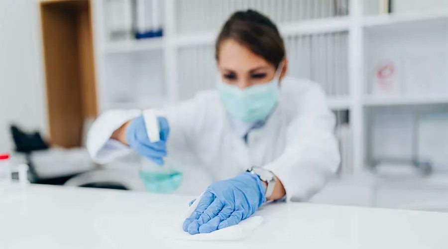 HFToday's tweet photo. Despite the relative simplicity of #infection prevention principles, achieving the goal is not easy. (via @safenclean) #safety #custodian #infectioncontrol #facilitiesmgmt #hospital 
https://t.co/E2in4iCMY1 https://t.co/1cr2Kif24w