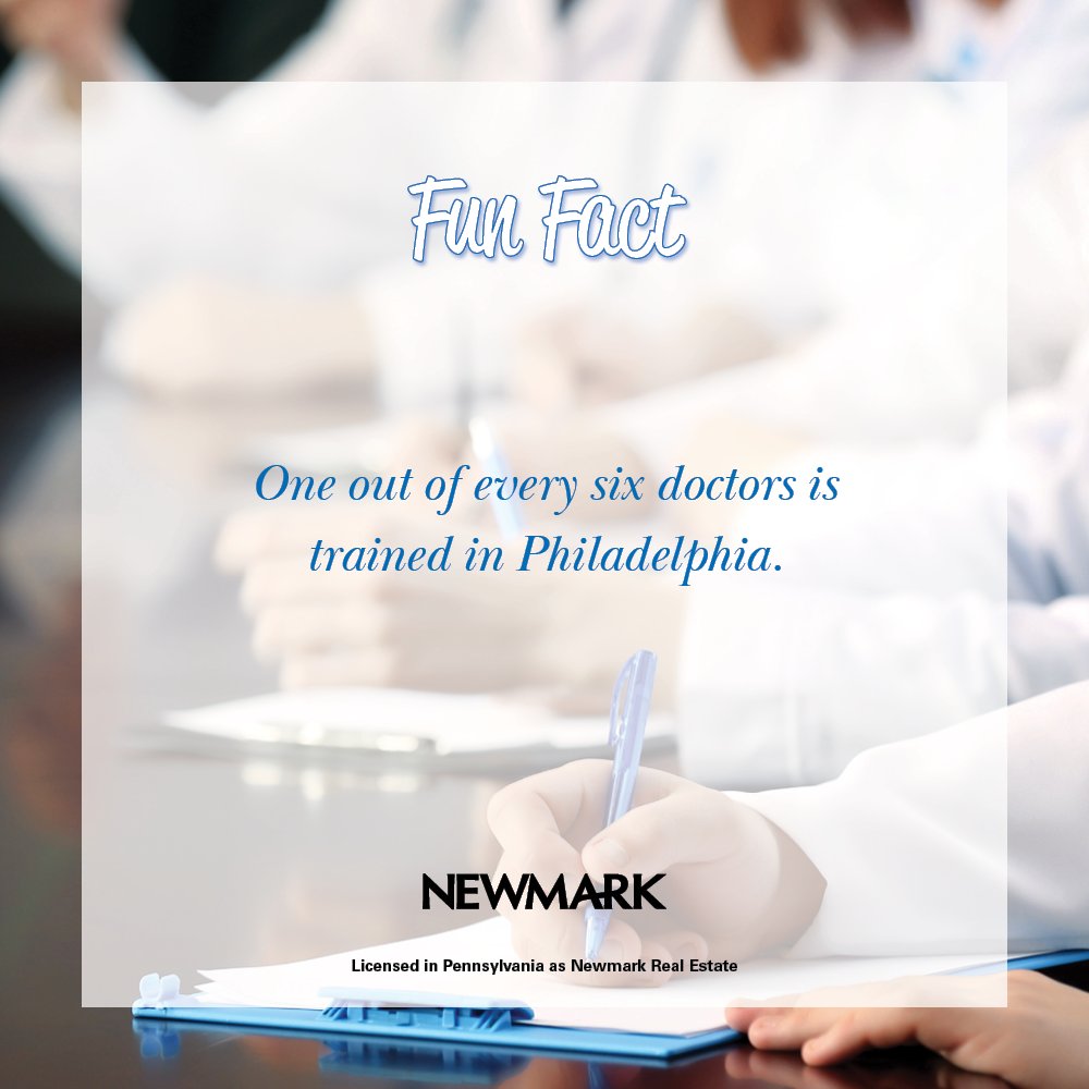Newmark_NE's tweet photo. Newmark brings you a fun fact about the Greater Philadelphia area.
#newmark #phillyfunfact #philadelphia https://t.co/nZyVphJhE8
