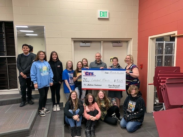 Wow! #LakelandMusic raised $9,615 at their #MattressFundraiser with #CFSFortWayne! That’s almost $10K in just one day!   #themattressfundraiser #fundraising #musicfundraiser #headachefreefundraising #easyfundraising #schoolfundraiser #schoolfundraising #bandfundraiser