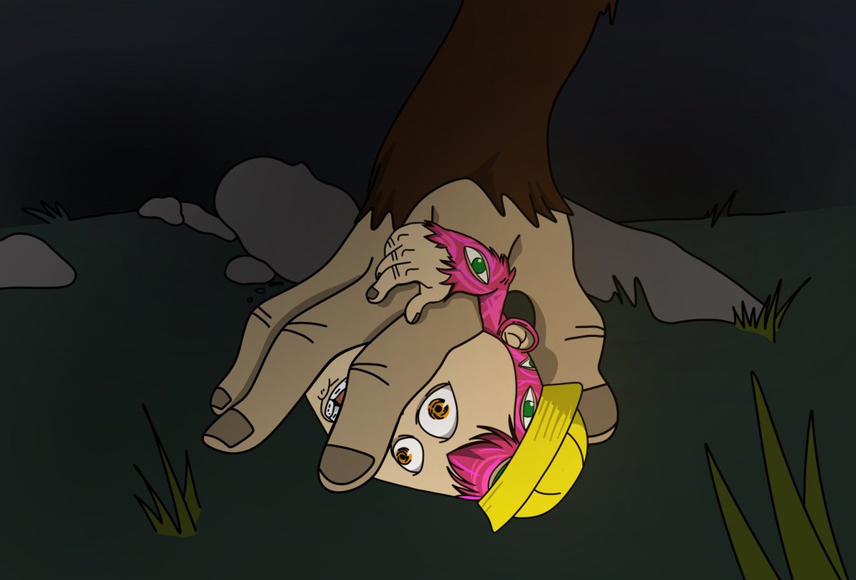 Chapter VII

Ape finally managed to capture one of the fugitives. As he tried to stop it from grunting and squeaking, he could only think about two things:
How could he possibly capture all ten thousand by himself?And where the f*ck did it get a fisherman’s hat from?

RT for VIII