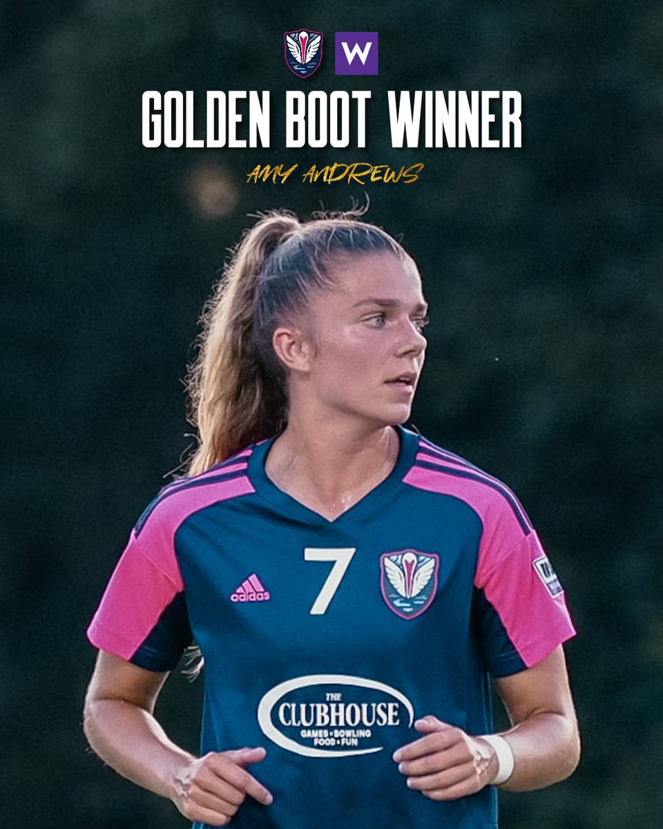 The Gold Standard.

Congratulations to <a href="/amyandrews_x/">Amy Andrews</a> on being named the 2022 Golden Boot winner! Amy bagged 16 goals through 10 matches played during the regular season, and she still has a chance to add to her total tally of 19 next weekend!