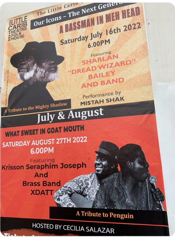 NLinPortOfSpain's tweet photo. Amb @RaphaelVarga #KingdomOfTheNetherlands attended as he said "a Marvellous tribute to #MightyShadow" on Saturday @TheLittleCarib Theatre, #PortOfSpain The #Dutch Ambassador looks forward to the next opportunity to soak up the #TrinidadTobago stories through the #Calypso artform https://t.co/IqBydOfvr8