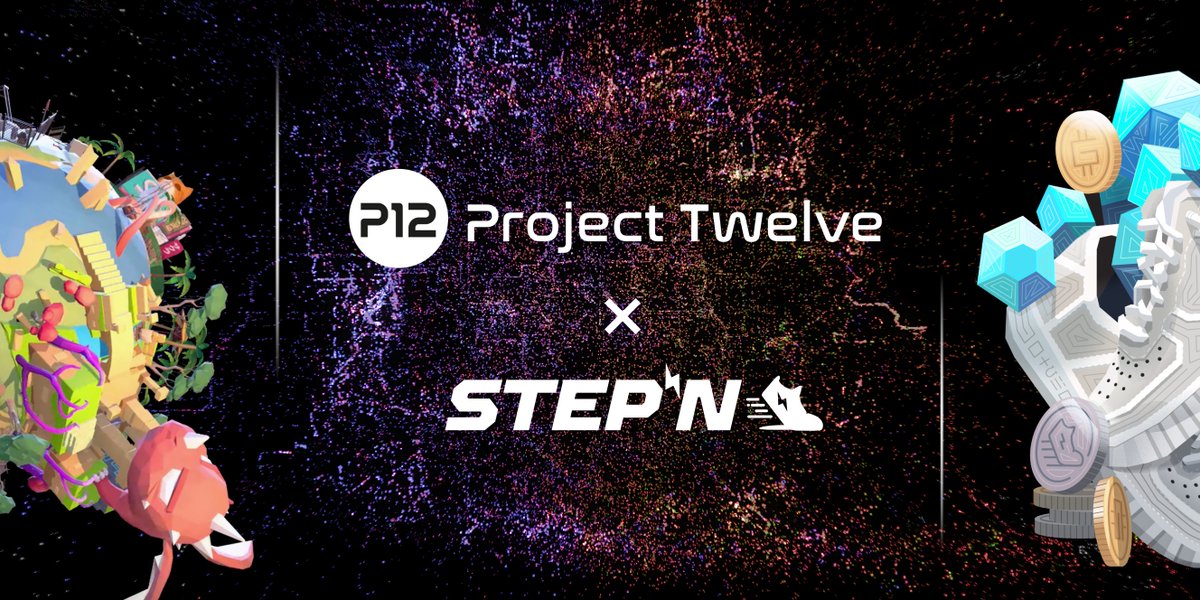 🎉P12 × StepN🎉
We are thrilled to announce that <a href="/Stepnofficial/">STEPN GO</a> has made its first strategic partnership with #P12!🌟
#P12 and #StepN will achieve a shared vision on mass adoption via sustainable platform economies and ecosystem partnerships. 
Read more 👉 bwnews.pr/3AV2poV