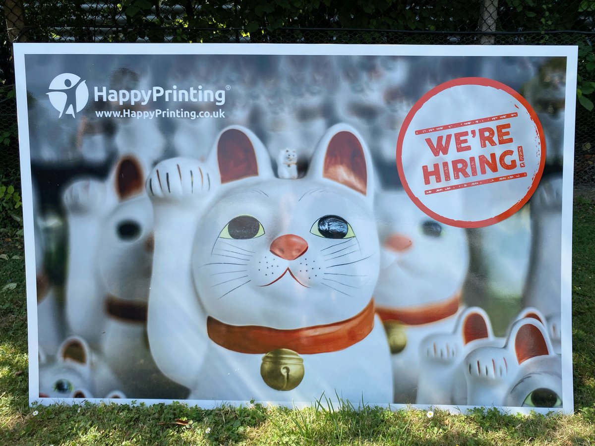 HappyPrintingUK's tweet photo. Will our 1.5 x 1 metre postcard job offer be too tempting for Boris Johnson? In a day or two, it'll be on its way from our Didcot office to the House of Commons. #borisjohnsonjoboffer @postcrossing
@labour @OldPostcards @PastPostcard
@PrintMonthly @printweek
@OxonTories @UKLabour https://t.co/AG9GJ5FKUN
