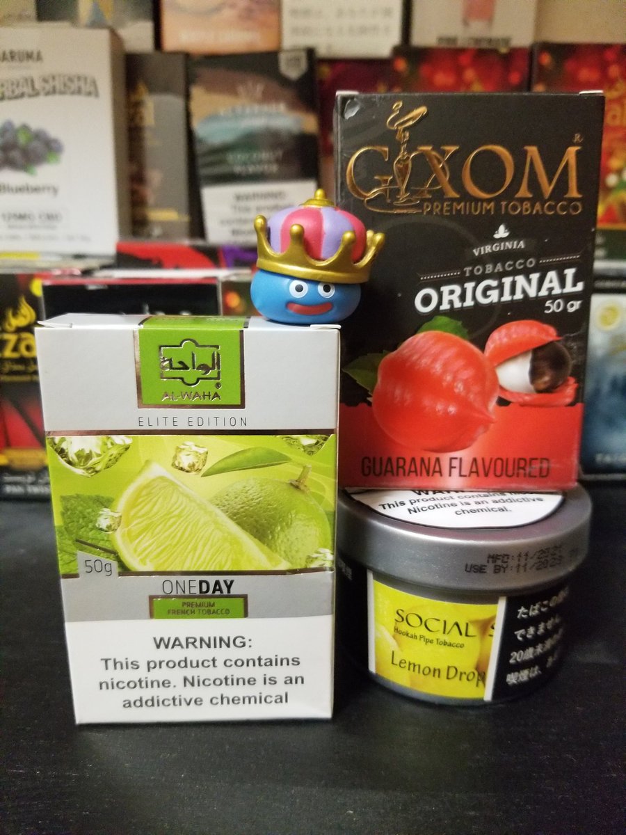 nori_tamasan's tweet photo. 本日の家シーシャ
レモラにガラナはいい煙
残り87本ノック
Lemon Drop ×
GUARANA ×
ONE DAY ×
ICE X
( 2 2 4 2 )
🌬💨 💨 913/1000
#勝手に1000本ノック
#今日のシーシャ
#今日のミックス
#GIXOM
#ALWAHA
#SOCIALSMOKE
#TRIFECTA https://t.co/SS9kqdjN9Y