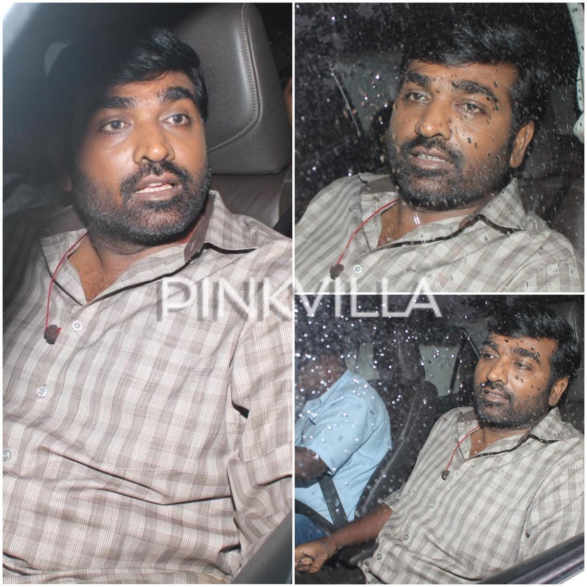 PinkvillaSouth's tweet photo. . @VijaySethuOffl clicked arriving at his shoot location in Mumbai in his car 📸😍

#vijaysethupathi #Pinkvilla #pinkvillasouth https://t.co/azKF0prei1